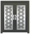 056S 6FT LASER CUT (E6 / D6 / DD6) Security Door