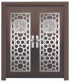 037MS 6FT LASER CUT (E6 / D6 / DD6) Security Door