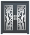 081MS 6FT LASER CUT (E6 / D6 / DD6) Security Door