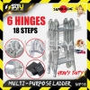 SUMO KING MP18 6 Hinges 18 Steps Multi-Purpose Ladder Ladder Home Improvement