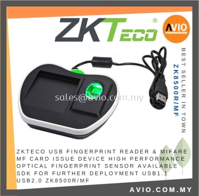 ZKTeco USB Fingerprint Sensor Reader Mifare MF Card Device Support SDK Further Development USB2.0 ZK8500R/MF