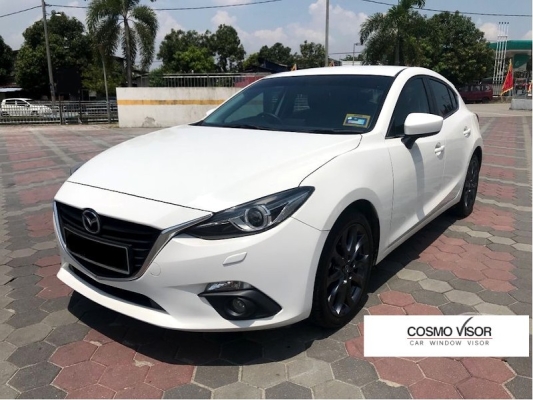 MAZDA 3 (HATCHBACK) 2014 - 2019 = COSMO DOOR VISOR