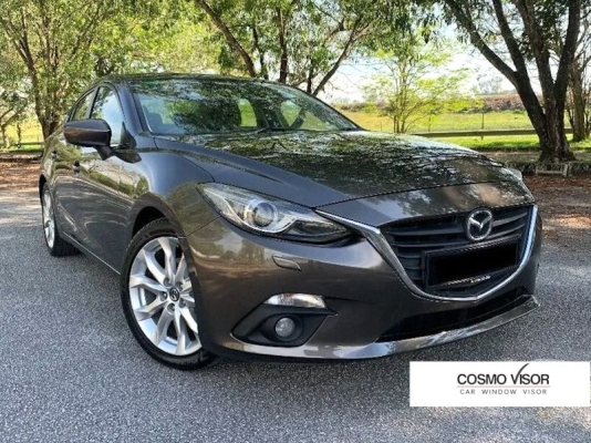 MAZDA 3 (SEDAN) 2014 - 2019 = COSMO DOOR VISOR