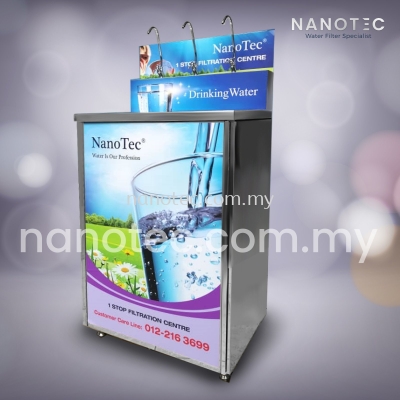 NanoTec 6 Stage Filtration 304 Stainless Steel Water  Stand