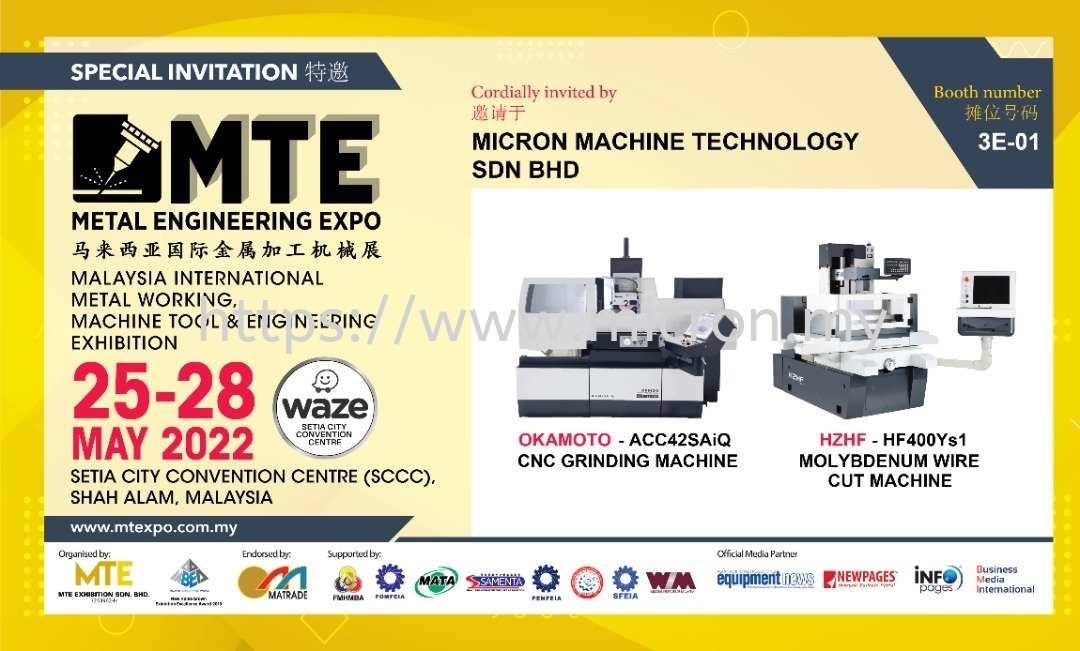 METAL ENGINEERING EXPO (MTE) 25-28 MAY 2022