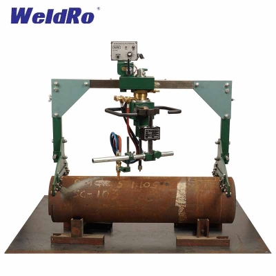 WELDRO AUTOMATIC GAS HOLE PIPE CUTTING MACHINE