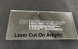 Laser Cut On Acrylic Laser Service For Acrylic, Steel and Wood