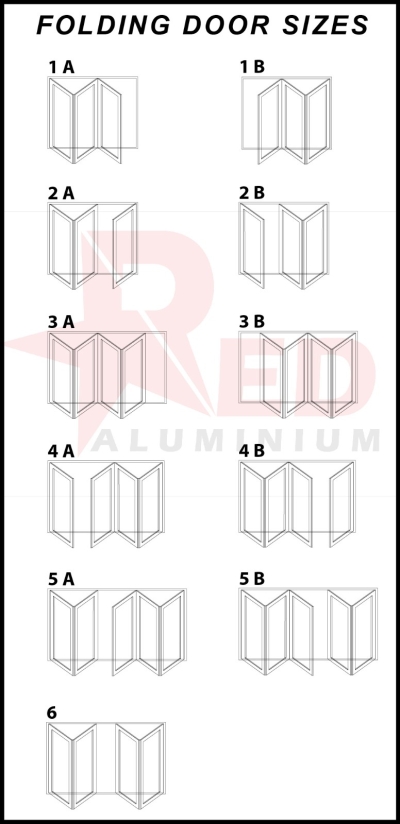 FOLDING DOOR SIZES