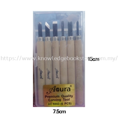 ACURA CARVING TOOLS 6PCS