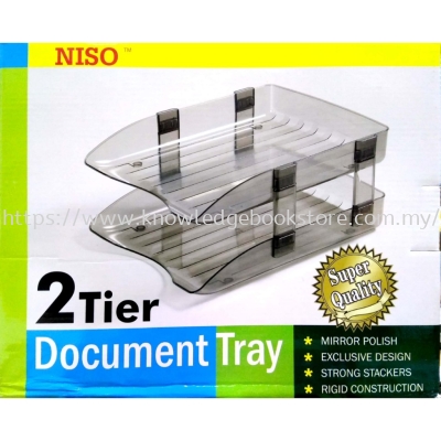 NISO DOCUMENT TRAY 2 TIER NO.8220