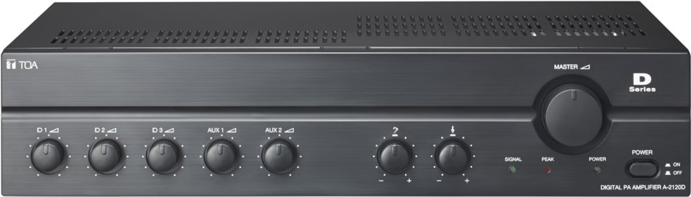 A-2120D 2CE.TOA A-2120D Digital PA Amplifier (CE Version)