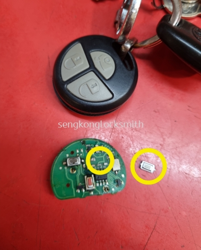 repair toyota car remote control