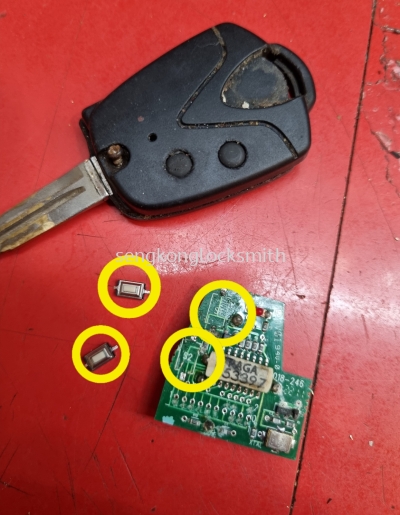 repair proton car remote control