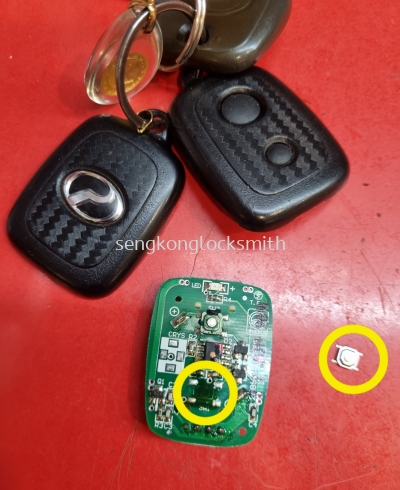 repair perodua car remote control