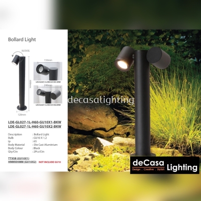 Led Outdoor Bollart / Garden Light