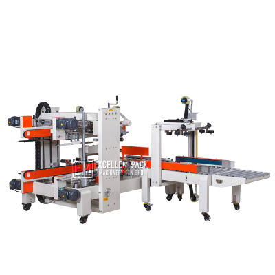 CARTON CENTER AND SIDE SEALING MACHINE