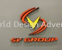 SV LOGISITCS SDN BHD 3D BOX UP PRINTING LED FRONTLIT LETTERING & LOGO SIGNBOARD AT KLANG, SELANGOR, MALAYSIA 3D BOX UP PRINTING LED LIGHTING