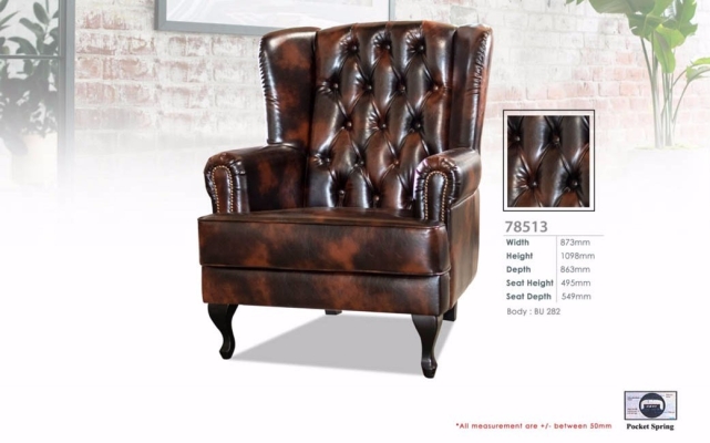 W 78513 Wing Chair