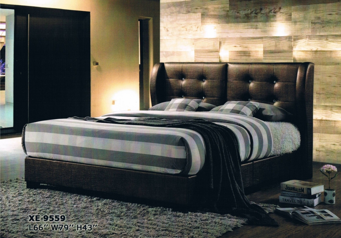 Divan Bed / Cushion Bed - XE 9559 Divan Bed Bed & Bedframe Choose Sample / Pattern Chart