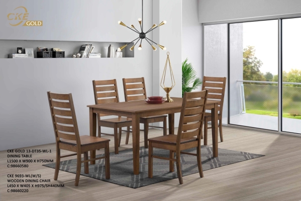 Dining Set Nyatoh Wood