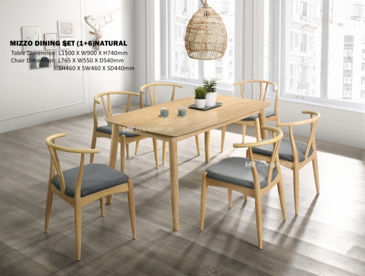 Mizzo Dining Set 1+6 (2)