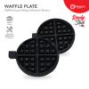 Waffle Round Deeper Plate Mould Waffle Spare Part Waffle Mold Waffle Maker Plate Sparepart Spare Part Waffle Machine