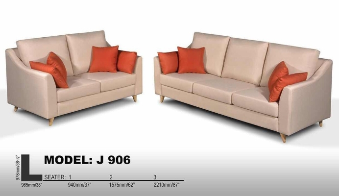 J 906 Fabric Sofa