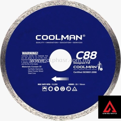 COOLMAN C88 Series Thin Turbo Blade