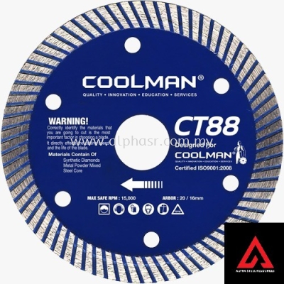 COOLMAN CT88 Series Thin Turbo Blade