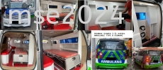 AMBULANCE HYUNDAI STAREX 2.5L DIESEL REBUILD TYPE B 2023 PEMBINAAN SEMULA AMBULAN LAMA