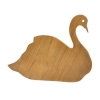 Food Display/Chopping Board Swan Food Display/Chopping Board Wooden Utensils Food & Beverages