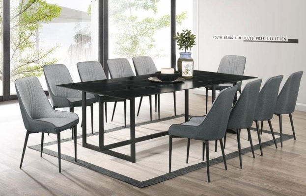 Ceramic Table Dining Set Table with Chairs - 013