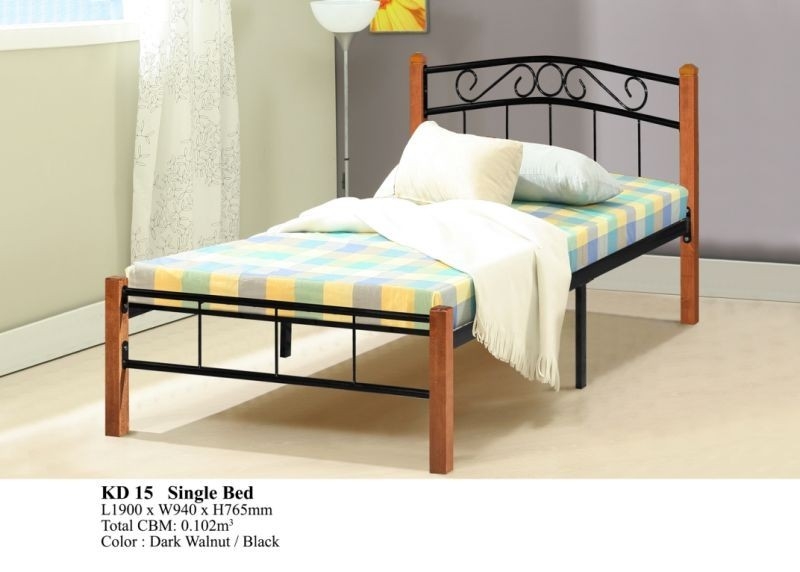 DOMICA-KD15 Metal / Iron Bedframe Bed & Bedframe Choose Sample / Pattern Chart