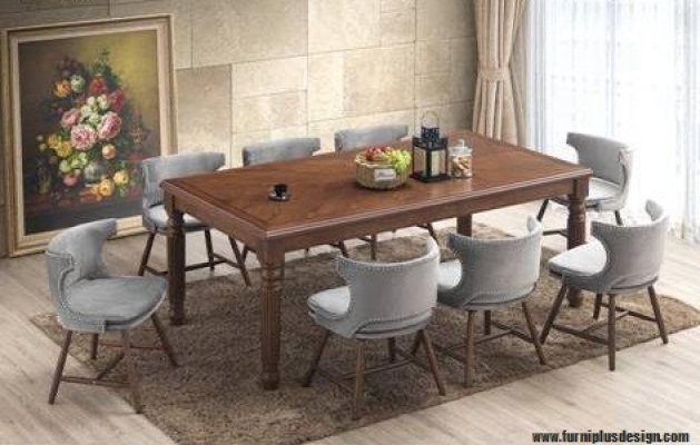 Furniplus Wooden Dining Set -48