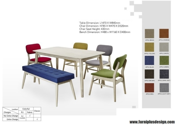 Furniplus Wooden Dining -42