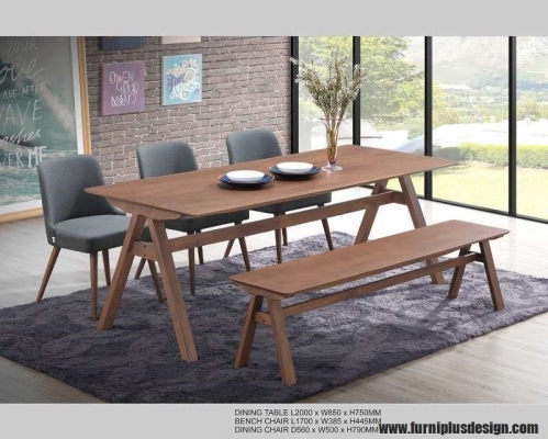 Furniplus Wooden Dining -39