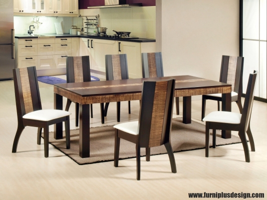 Furniplus Wooden Dining Set -23