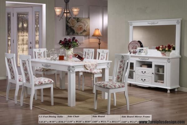 Furniplus Wooden Dining Set -40