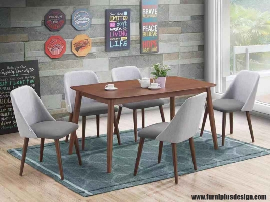 Furniplus Wooden Dining Set -41