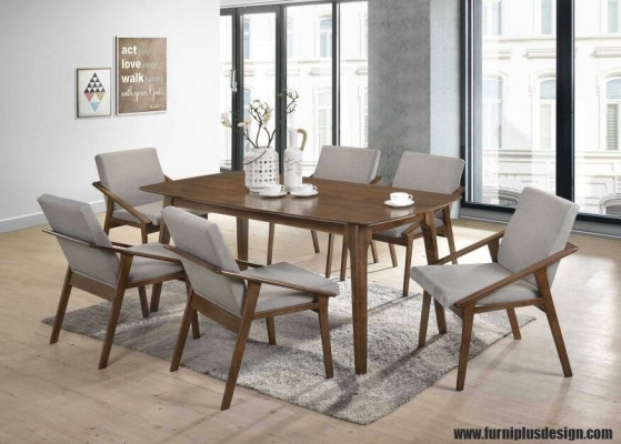 Furniplus Wooden Dining Set -49