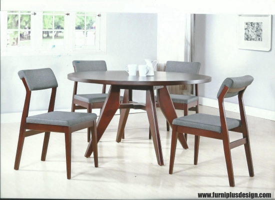 Furniplus Wooden Dining Set -33