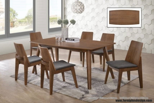 Furniplus Wooden Dining Set -13