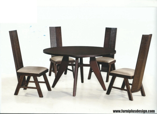 Furniplus Wooden Dining Set -09