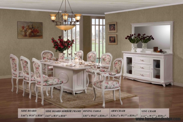 Furniplus Wooden Dining Set -26