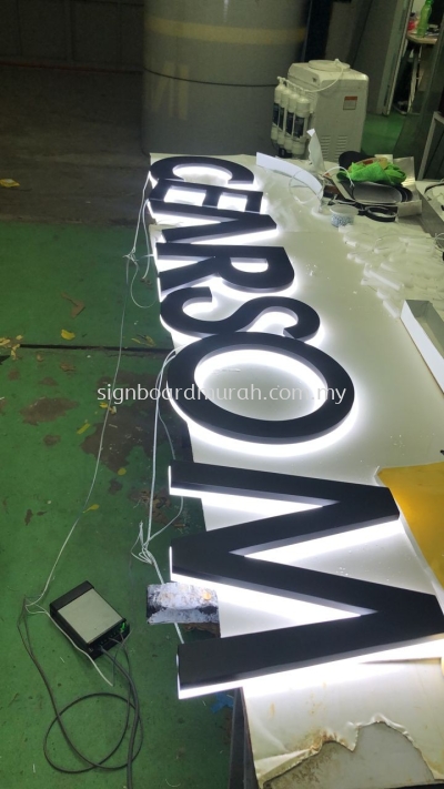 3D BOXUP BACKLIT LETTERING SUPPLIER AT KUALA LUMPUR (KL), MALAYSIA