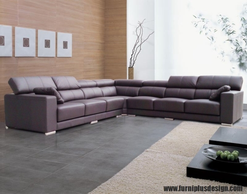 Furniplus Leather Sofa -13