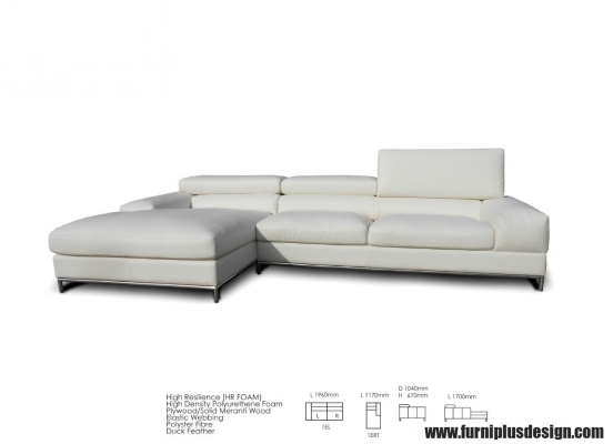 Furniplus Leather Sofa -02