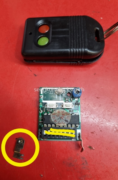 repair auto gate remote control