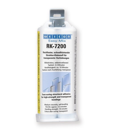 WEICON EASY-MIX RK-7200 STRUCTURAL ACRYLIC ADHESIVE