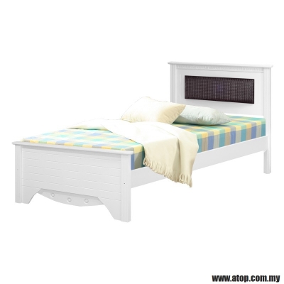 Atop ATN 8240WH Single Bed Frame